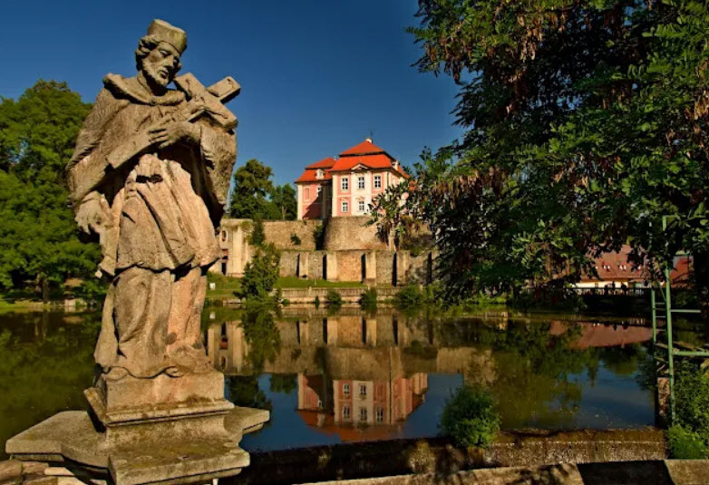 Zámek Chvalkovice, Czech Republic (Czechia)
